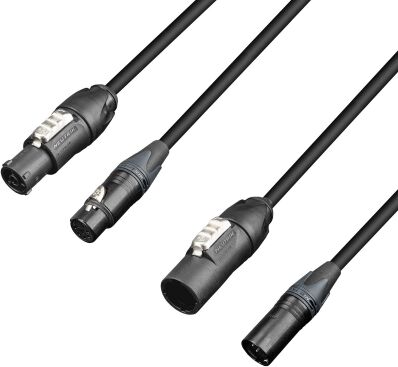 Adam Hall 5 Star 8101 PSDP5 LICHT Power-Signal Kabel 3m
