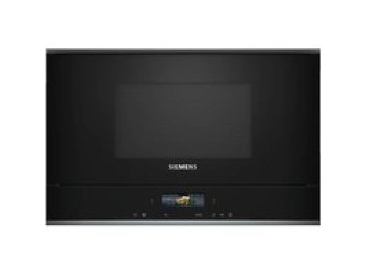 Siemens Micro-ondes encastrable 21l 900w noir - BF722L1B1