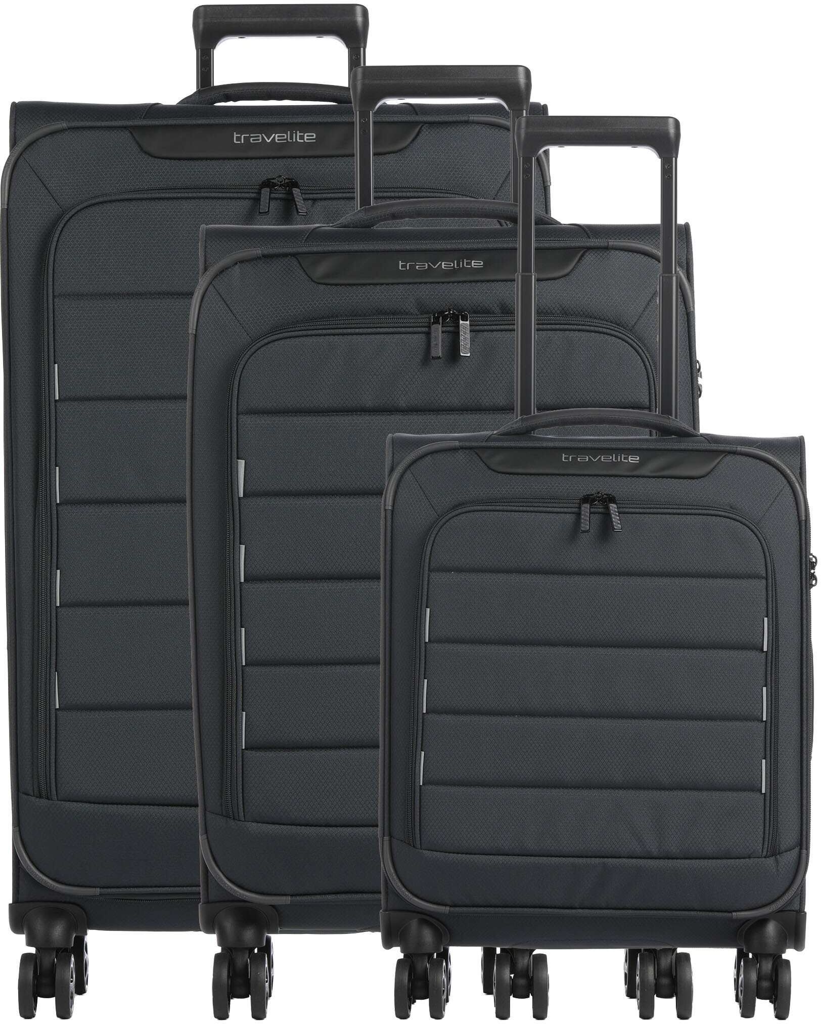 Travelite Skaii Kofferset, schwarz