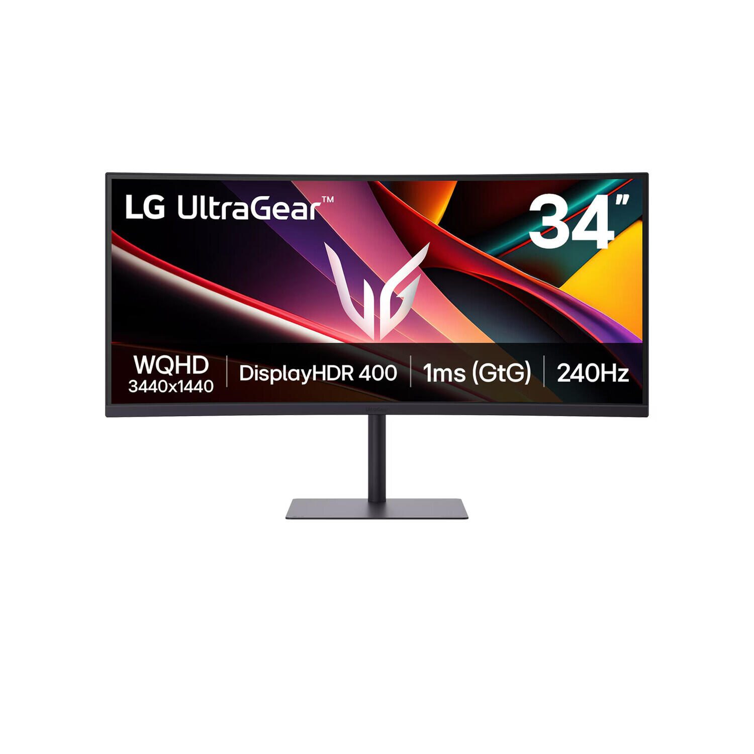 LG Electronics LG UltraGear 34G630A-B WQHD Curved Gaming Monitor 86,4 cm (34") 34G630A-B.AEUQ