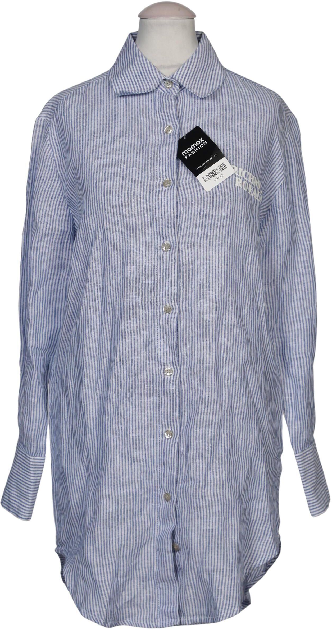 John Richmond Damen Bluse, Mehrfarbig, Gr. XS, Leinen - Second Hand