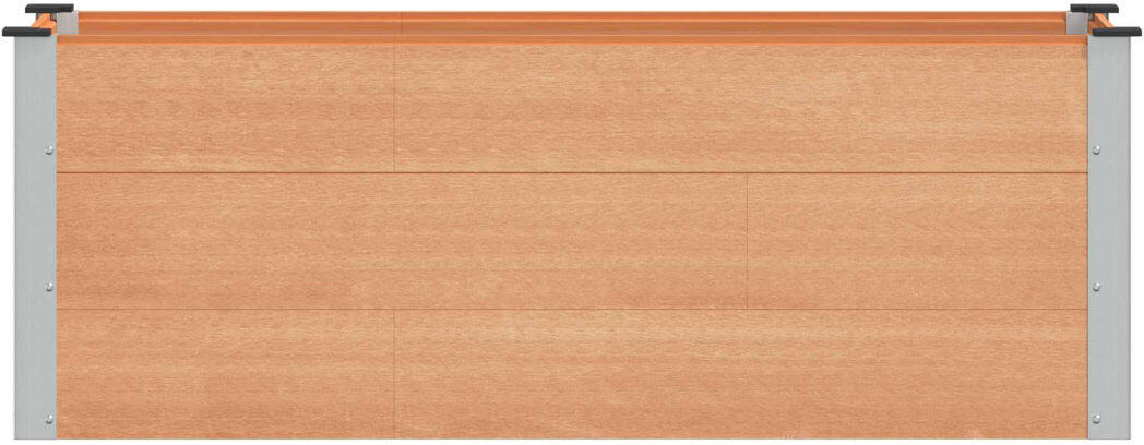 Dakota Fields Planter Brown 54cm H x 150cm W x 50cm D