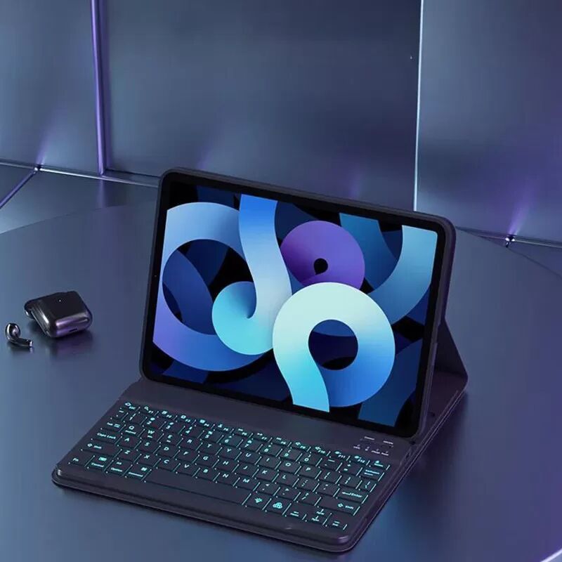INF Schwarze Bluetooth-Tastaturhülle für Lenovo M10 (3. Gen)
