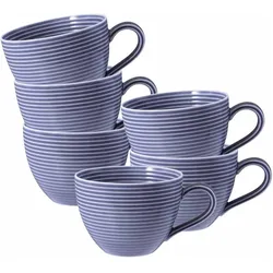 Seltmann, Tasse, Beat Color Glaze Kaffeetassen (260 ml, 6x)