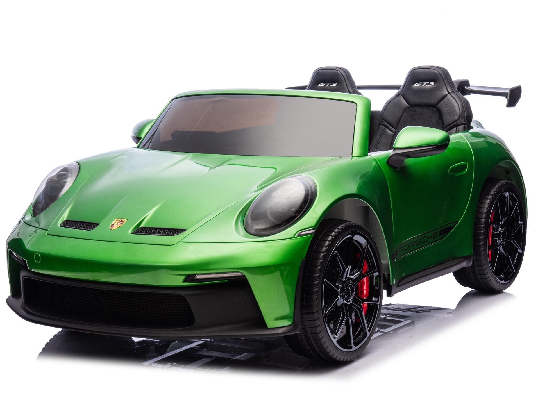 Porsche 911 GT3 24V 2-Sitzer Kinder-Elektroauto Grün
