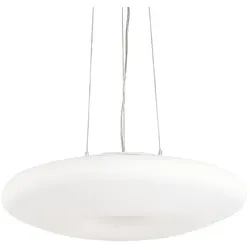 Ideal Lux Pendelleuchte GLORY SP3 D50, 3-flammig, Ø 50cm, E27, weiß IDEA-019734