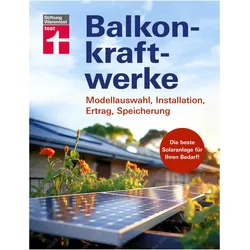 Balkonkraftwerke, Ratgeber von Stiftung Warentest