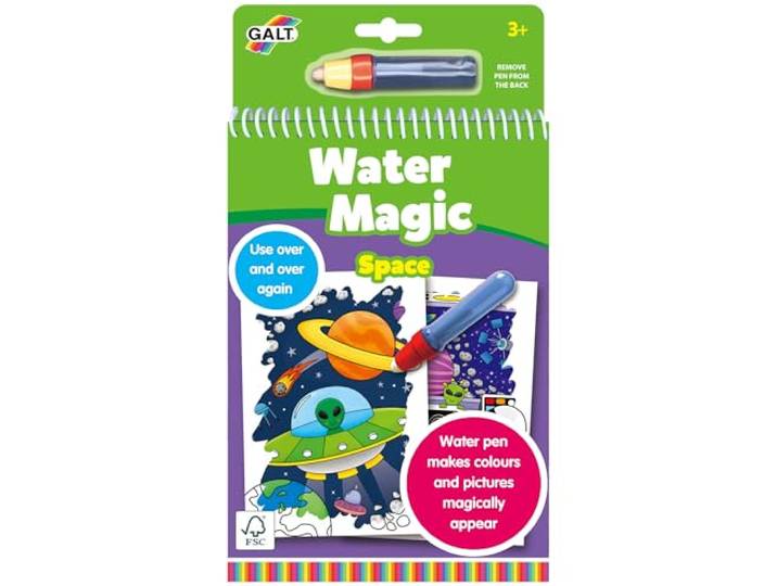 Water Magic, Ruimte thema, Kleurboek met water, Vanaf 3 jaar