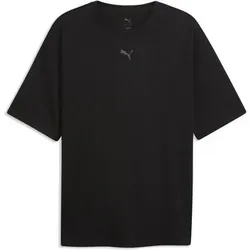 Puma Herren Fitness / Workout T-Shirts / Tanks T-Shirts/Tanks ku.Arm He/Uni M PUMA CREW OVERSIZED TEE, Größe XXL in Schwarz Schwarz