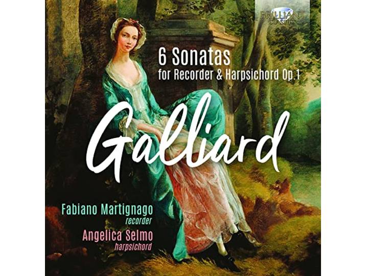 Galliard: 6 Sonatas for Recorder & Harpsichord Op.
