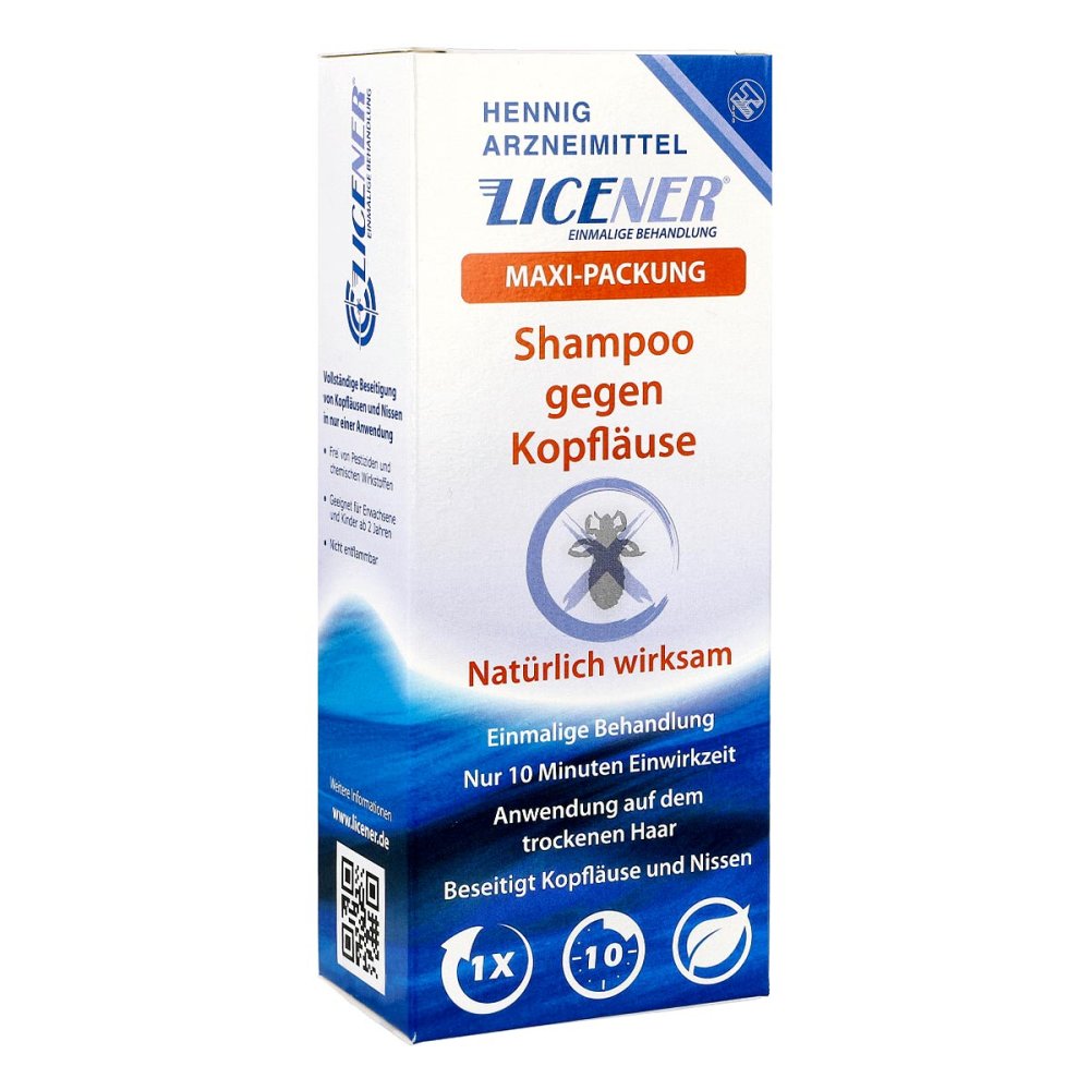Hennig Arzneimittel GmbH & Co. KG Licener Shampoo gegen Kopfläuse und Nissen Maxi-Packung 14275249