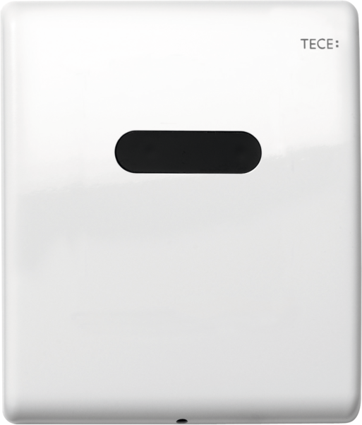 TECEplanus Urinal Betätigungsplatte 9242356 weiss glänzend, Elektronik, 6 V-Batterie