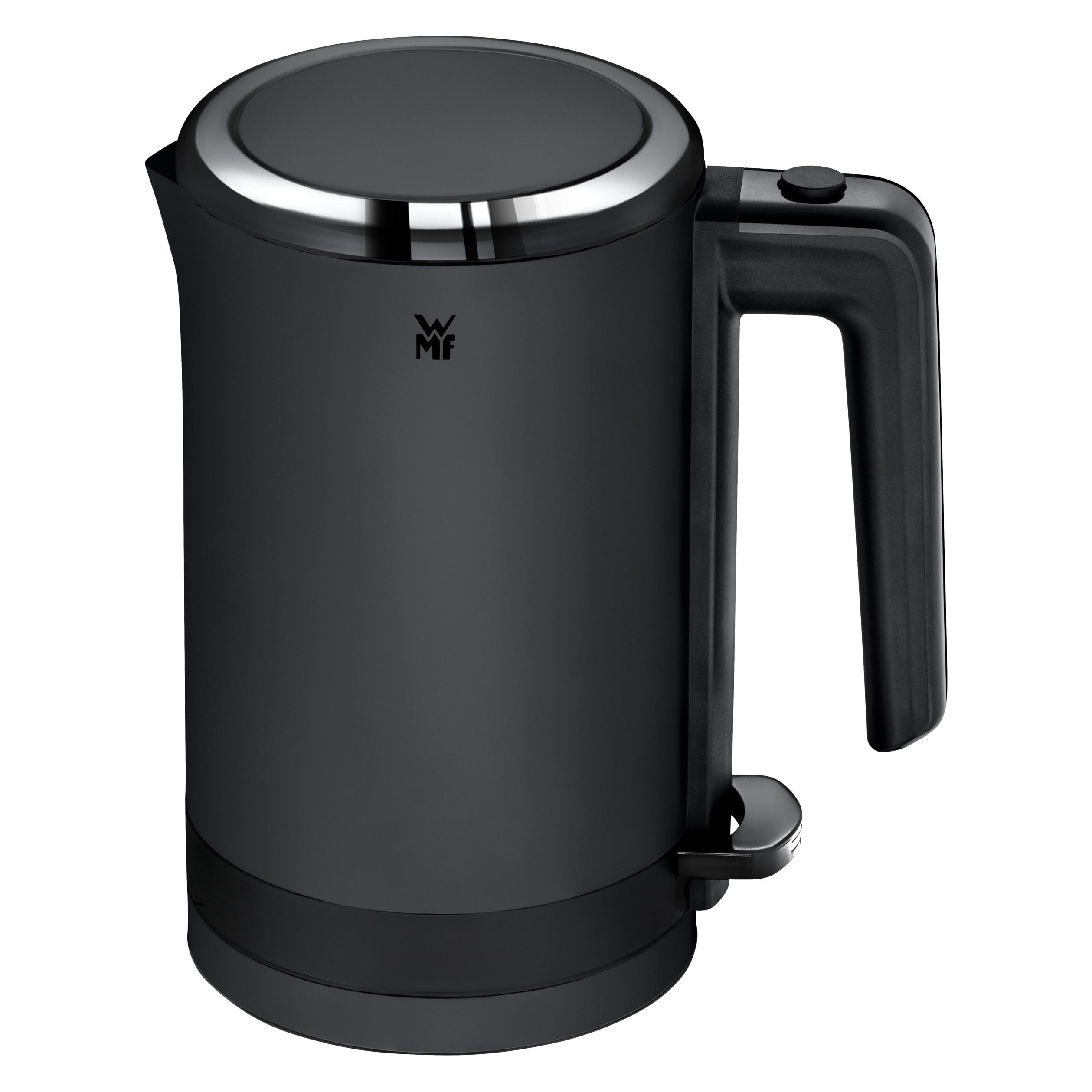 WMF Kuemi 0.8l Edelstahl Wasserkocher (413140071), Schwarz (0.80 l) (04.1314.0071)