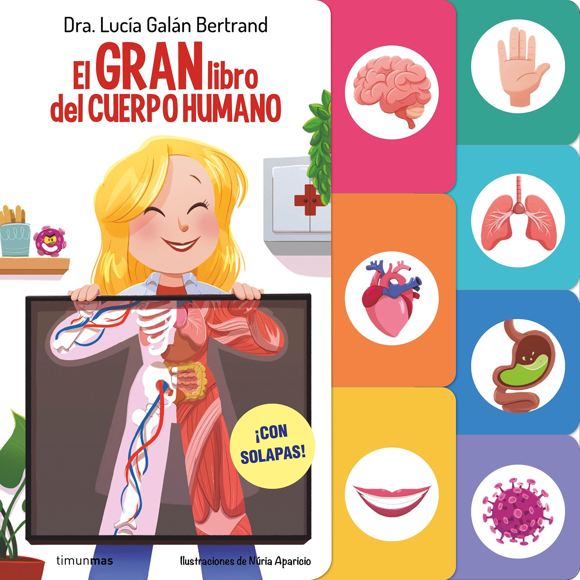 El gran libro del cuerpo humano: ¡Con solapas! (Cuentos infantiles de Lucía, mi pediatra) - Preis vom 14.10.2026 23:07:16 h