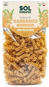 Sol Natural Fusilli De Grão De Bico Bio Sem Glúten 300g