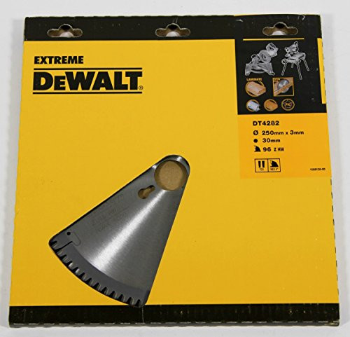 DeWALT DT4282-QZ Cirkelzaagblad voor Laminaat, 250 mm, 96T TCG