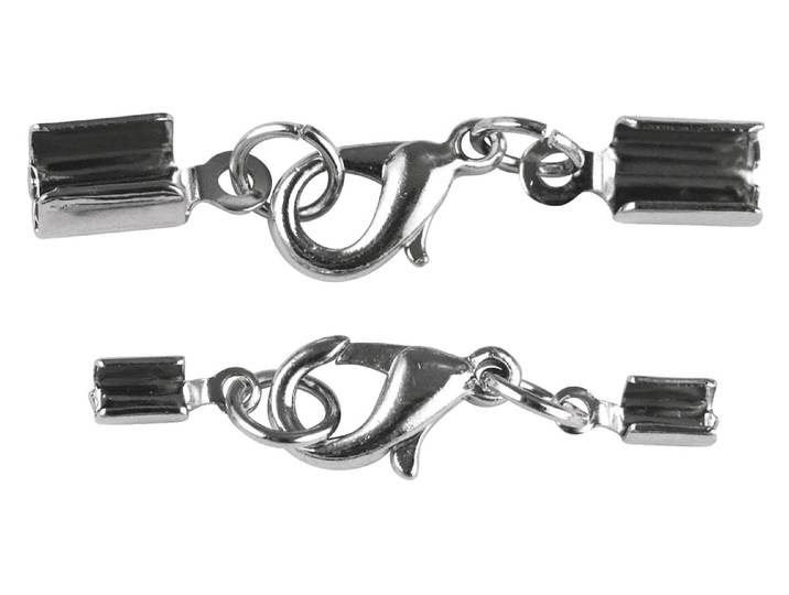 Rayher Schmuckverschluss mit Karabiner 2 Stück