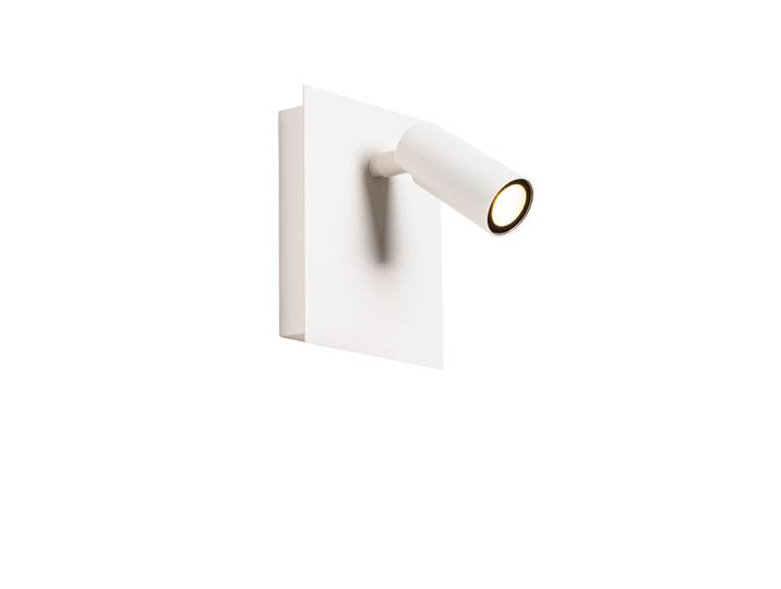 Applique murale extérieure moderne blanche avec LED IP54 - Simon
