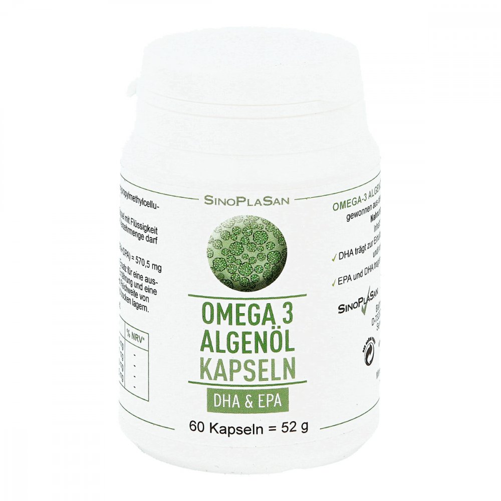 SinoPlaSan GmbH Omega-3 Algenöl Dha+epa Kapseln 16006677