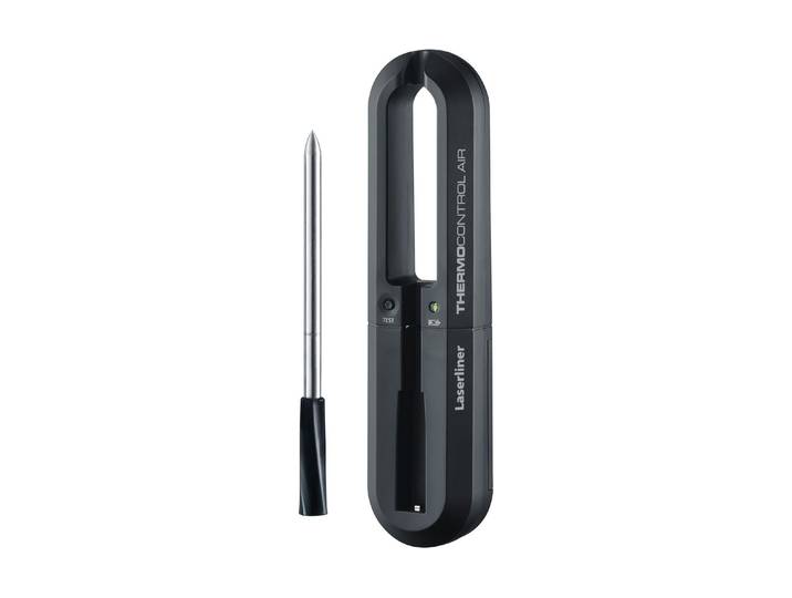Bratenthermometer Laserliner , schwarz, B:2,4cm H:16,8cm T:4cm, Temperaturmessgeräte, Bratenthermometer