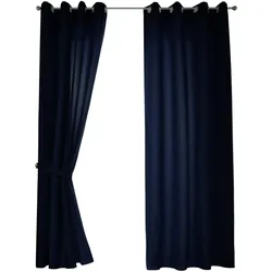VORHANG 2ER SET BERLIN HxB 225x140cm Dunkelblau