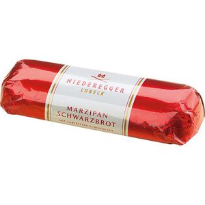 Niederegger Marzipan Schwarzbrot, mit Zartbitterschokolade, 200 g
