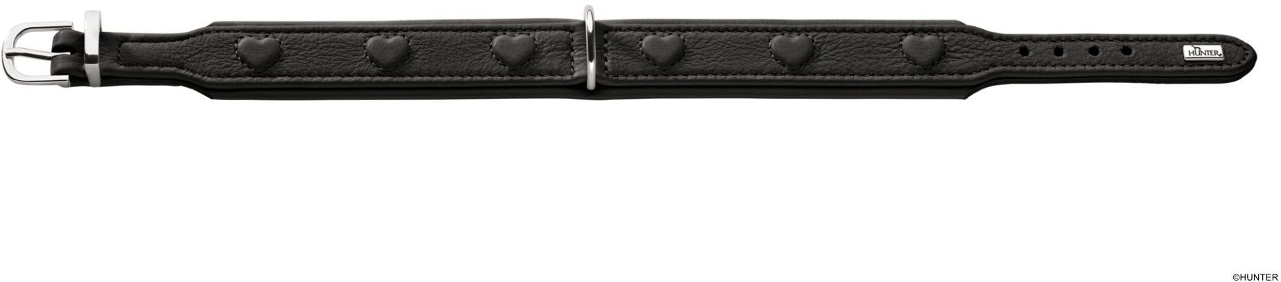 DOG SPORT HUNTER Halsband Soho X Love S (42), schwarz