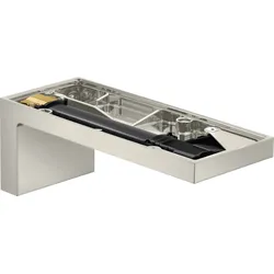 hansgrohe AXOR MyEdition Wanneneinlauf, ohne Platte, 47412800, Farbe: Stainless Steel Optic