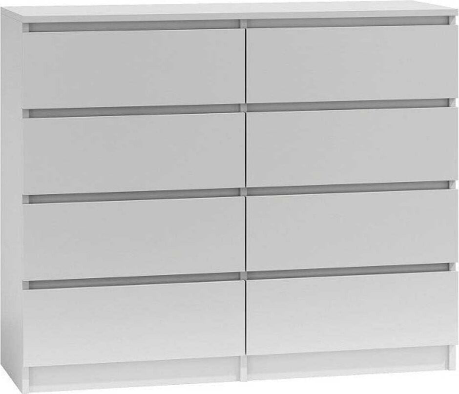 Topeshop M8 120 BIEL Moderne Kommode