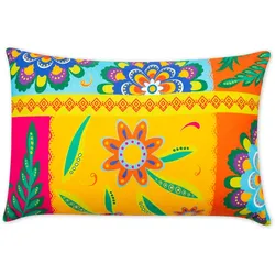 Excelsa Dekoratives Kissen Gipsy Soul Baumwolle 45X30 Cm Bunt