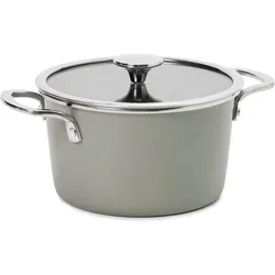 Tchibo - Premium-Emaille-Kochtopf - schwarz