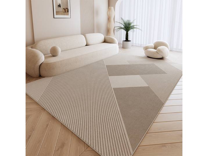 VIKAMA – tapis de salon minimaliste de luxe léger de qualité supérieure, absorbant l'eau, pour canapé, Table basse, résistant aux taches, épais
