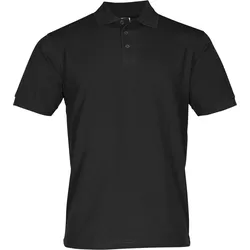 B&C Kids Polo Safran, black, 7/8