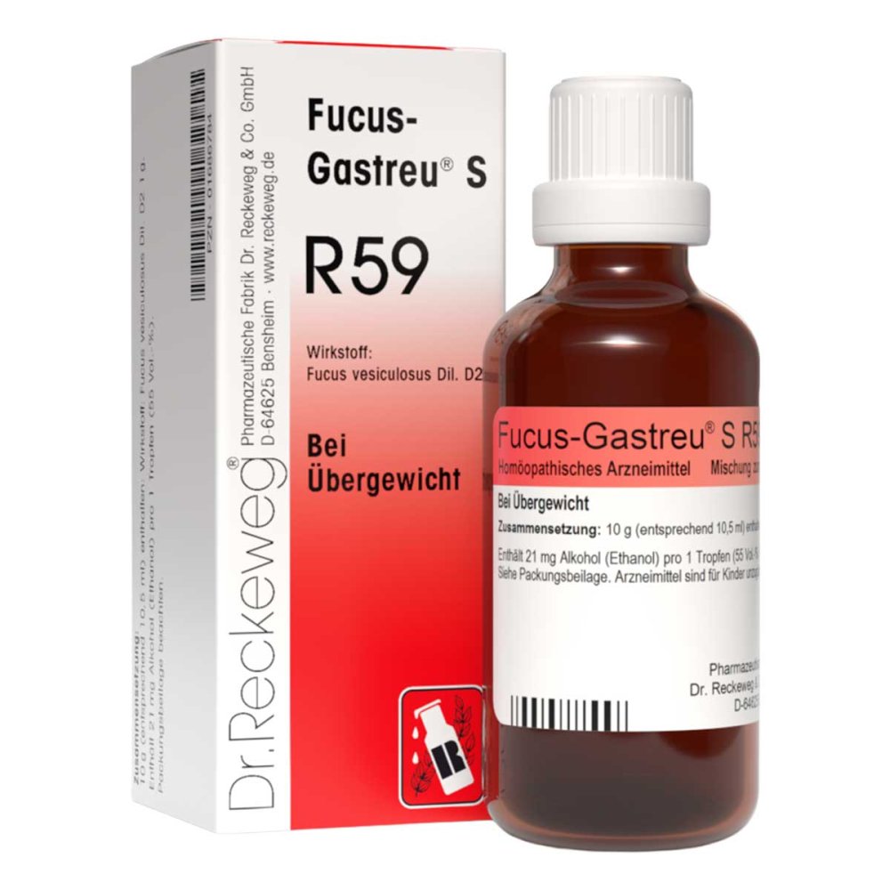 Dr.RECKEWEG & Co. GmbH Fucus-Gastreu S R59 Tropfen zum Einnehmen 01686784