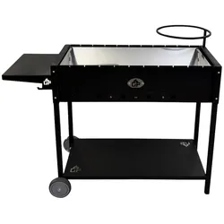 Grillpeter Mangal Batyr 80 Schaschlikgrill mit Ablage und Topfhalter