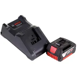 Bosch Professional, Werkzeugakku + Ladegerät, Starter Set (18 V)