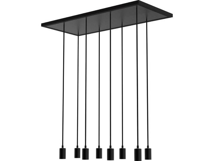 Zwarte hanglamp Madox 8-lichts Segula - SG-70169