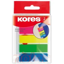 Kores Pagemarker - Folie, 12 x 45 mm, Neonfarben