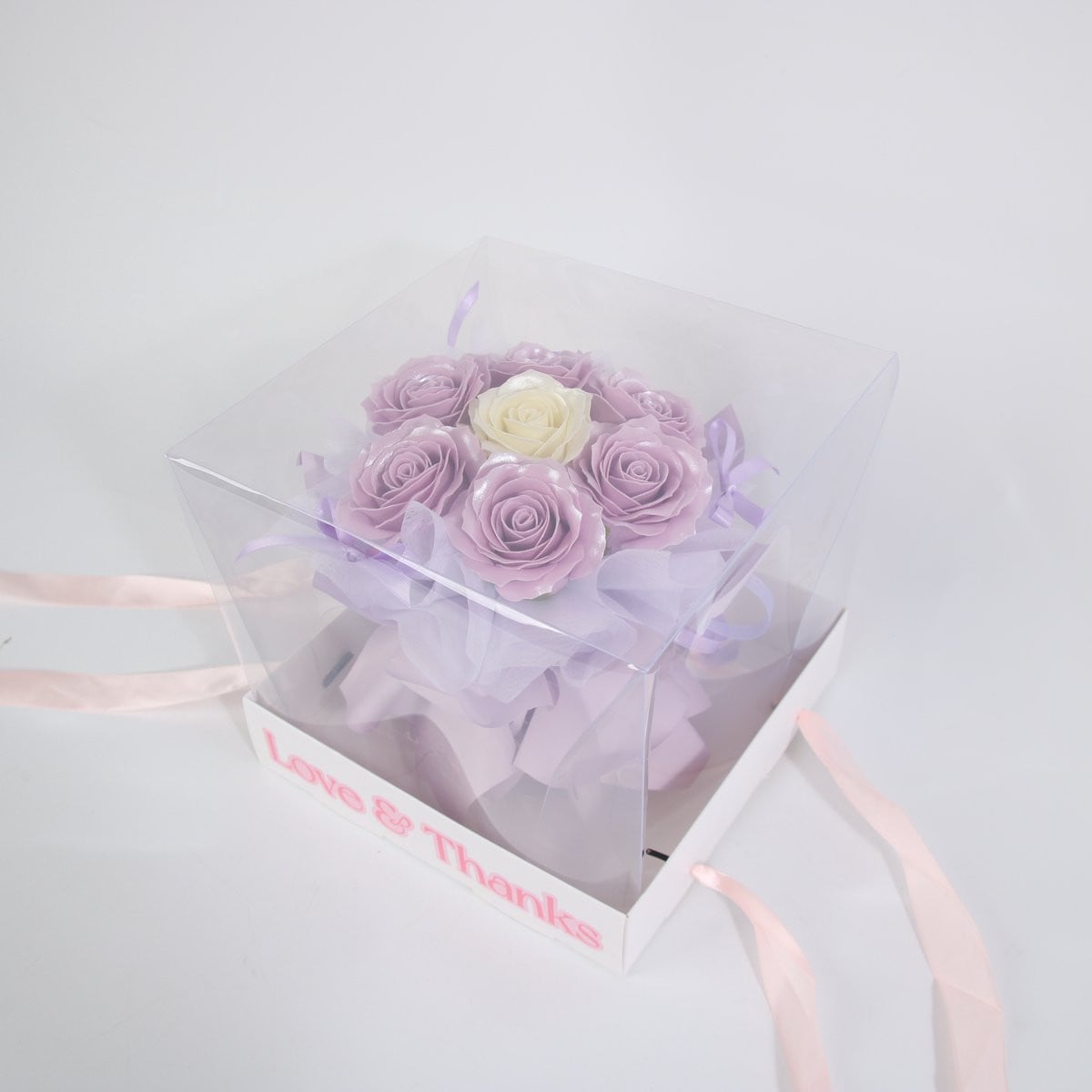 La Roselle Amsterdam Kunstrozen Rozenboeket in Luxe Geschenkdoos