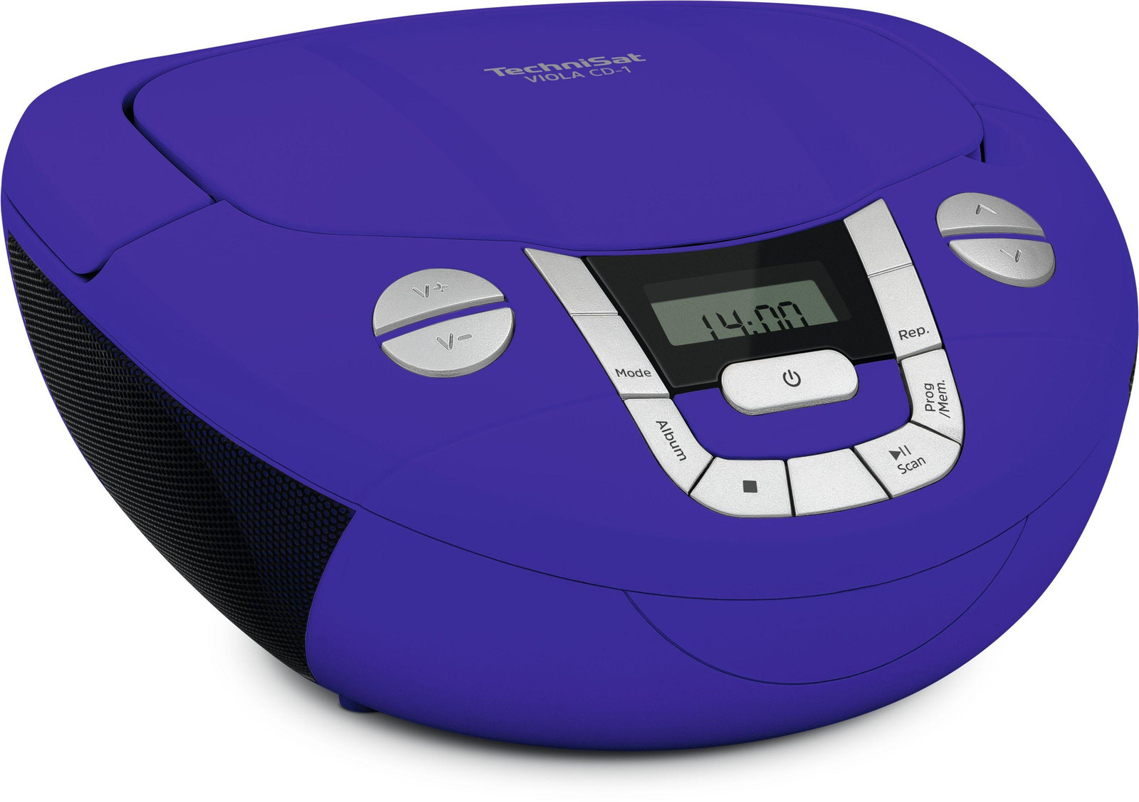 TechniSat Viola CD-1 draagbare CD-radio blauw
