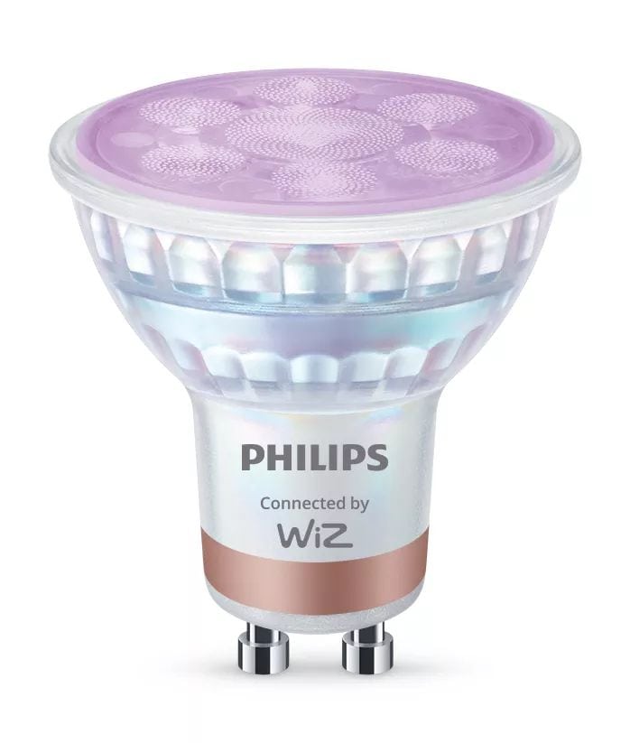 Philips Smarte LED RGB Glaslampe GU10 LED Multi 8720169296800