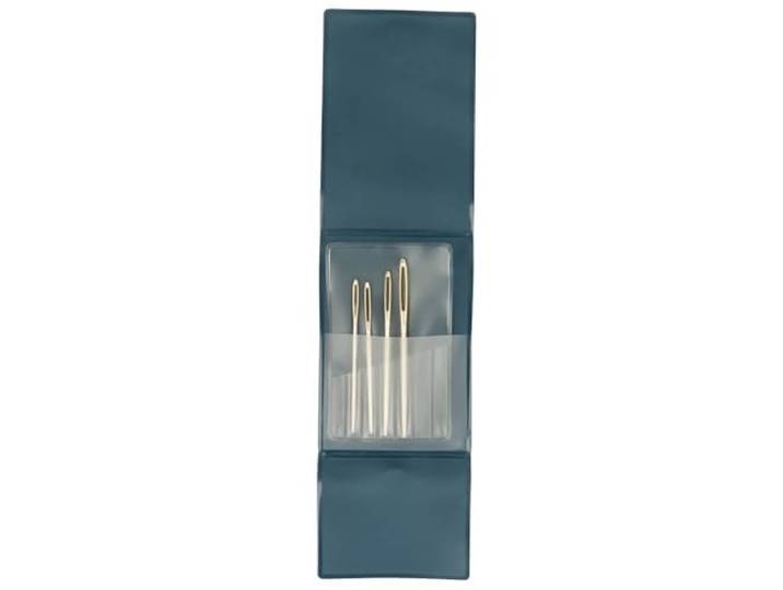 Tulip Tapestry Needle, Blunt Tip, Thick Shaft, Silver & Gold, 1 Piece