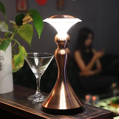 HomeDecorAndMore LLC Retro LED Rechargeable Bar & Table Lamp Copper