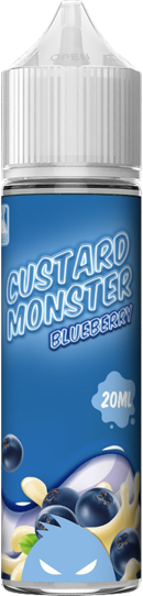 Monster Cable Blueberry Custard Liquido Shot 20ml Crema Pasticciera Vaniglia Mirtillo