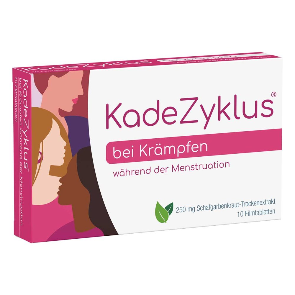DR. KADE Pharmazeutische Fabrik GmbH KadeZyklus bei Krämpfen während d. Menstruation 250mg Filmtabl. 17874387