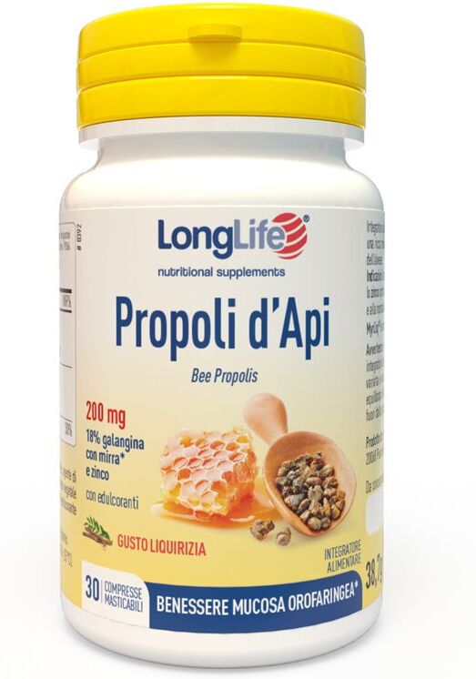 PHOENIX Srl - LONGLIFE Phoenix Longlife, Propoli D'api, 30 Compresse
