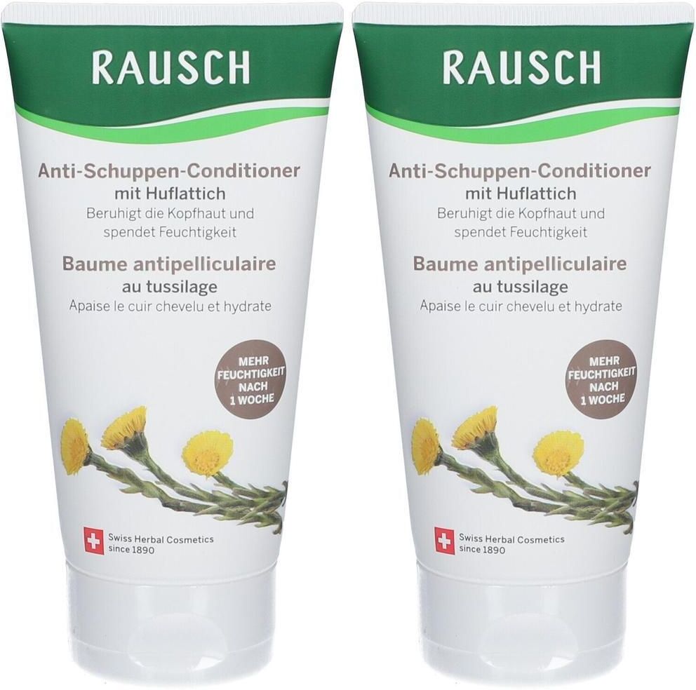 Rausch Anti-Schuppen-Conditioner mit Huflattich x2 2x150 ml Haarspülung