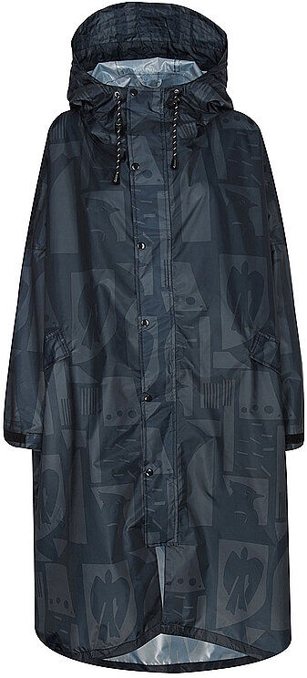 RAINKISS Regenmantel - Rain Coat  schwarz EG