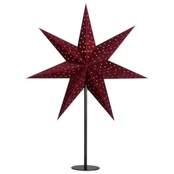 Dekostern Clara Table Star Rot max. 6 Watt