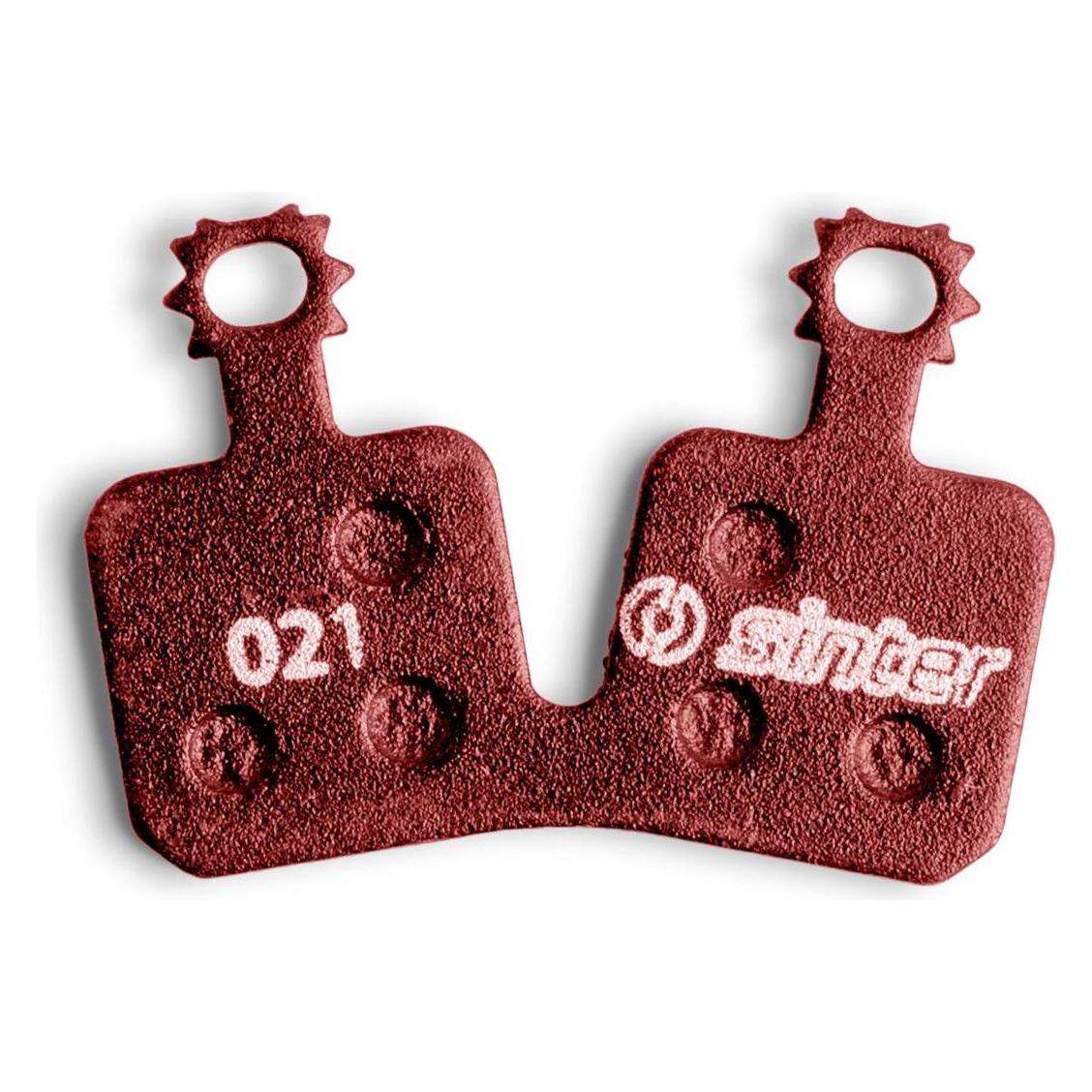 Sinter organisch, MTB Standard, rot, Set (Magura, Organisch (Resin)) (FRST2101)
